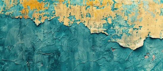 Aufkleber - Abstract wall texture providing a background ideal for design with copy space image