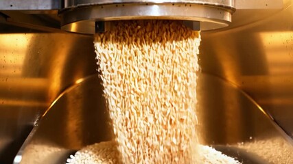 Poster - This Grains are being efficiently processed and moved within the facility.