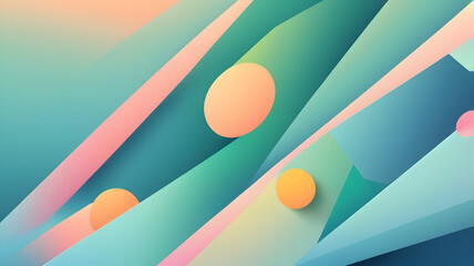 Poster - abstract background with stripes, ai generated