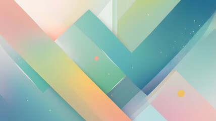 Poster - abstract colorful background with lines, ai generated