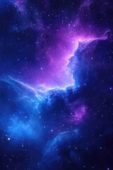 galaxy background with stars
