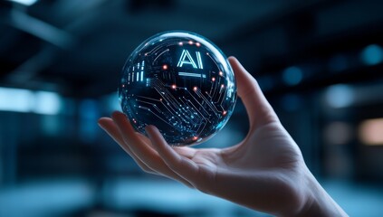 Poster - The integration of artificial intelligence in business development.