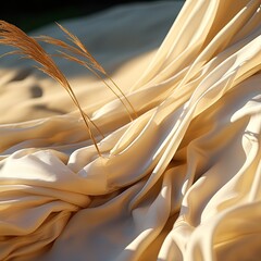 high-quality flat linen material mapping in 4k resolution