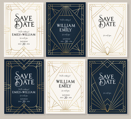 Poster - wedding invitation retro vintage 70s style stripes background poster lines. shapes vector design gra