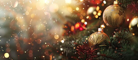 Poster - Abstract holiday background with fireworks on New Year s Eve featuring a copy space image