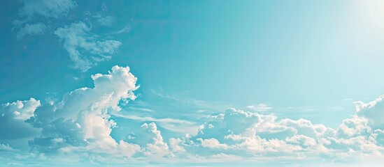 Poster - Scenic view of the cloudless sky with copy space image