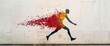 © 2D_Jungle - Paris street art featuring the Olympics, illuminated by natural light