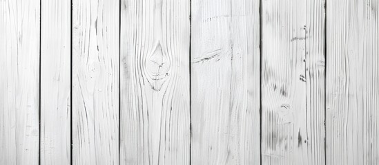 Aufkleber - Natural white wood texture on plank background ideal for copy space image