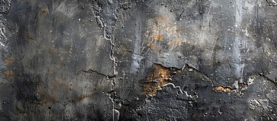 Aufkleber - Texture of rough dark concrete providing background for design with copy space image