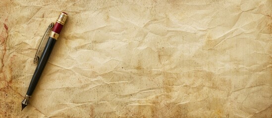Aufkleber - Vintage themed note paper featuring ample copy space for personalized text