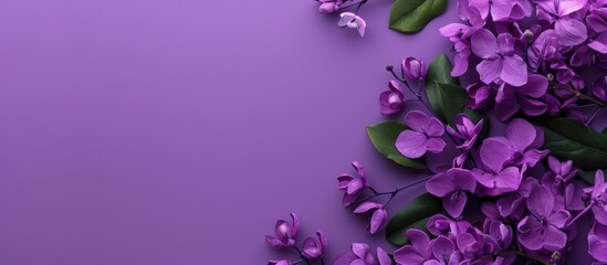 Aufkleber - Purple template for text or images ideal for collages with empty copy space image