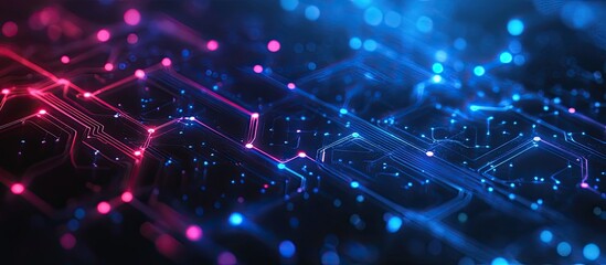 Aufkleber - Abstract background representing cybersecurity and technology concepts