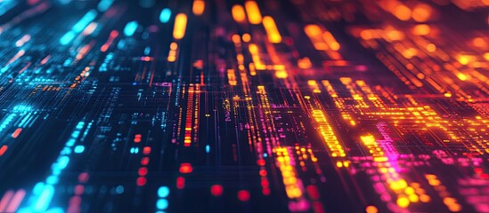 Aufkleber - Abstract background representing cybersecurity and technology concepts