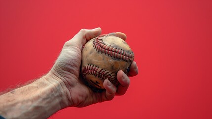 Closeup of hands holding newborn baby