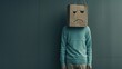 © HelenP - The person with sad box head