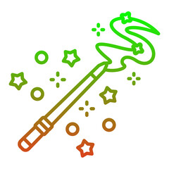 Poster - Magic wand Icon