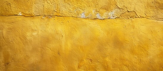 Aufkleber - Background with yellow cement or concrete wall texture suitable for copy space image