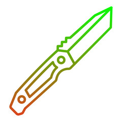 Wall Mural - Pocket knife Icon