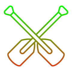 Sticker - Oar Icon