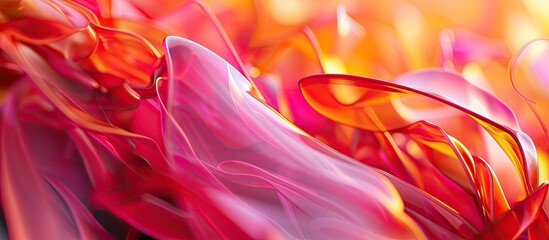 Poster - Vivid and juicy abstracts with a copy space image