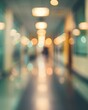 © dip - blurred hospital hallway background