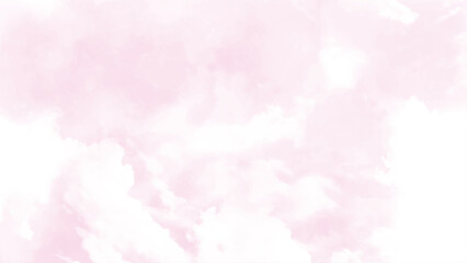 Wall Mural - nature sky beautiful pink and white clouds texture background. vector. clear pink sky and white clou