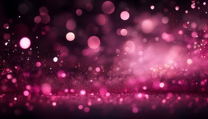 Wall Mural - Pink abstract background with bokeh