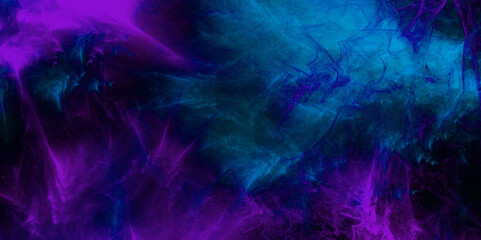 Wall Mural - purple steam on a black background. textured abstract purple smoke texture over black. purple steam 