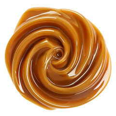 Caramel swirl clip art