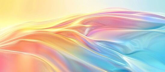 Poster - Abstract gradient background with vibrant colors and copy space image