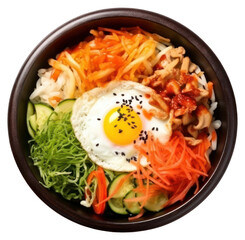 Sticker - PNG Bowl plate food egg.