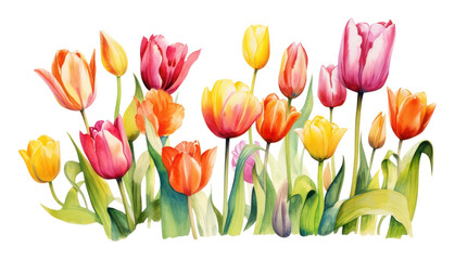 Sticker - PNG Flower tulip plant inflorescence.