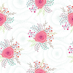 Wall Mural - Floral BG_110108162