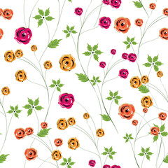 Wall Mural - Floral bg_110107846