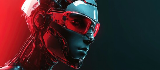 Poster - 3D Rendering of Advanced Droid Robotics and Cyborg Development for Future Living Digital Data Mining and Machine Learning Technology for Intelligent Systems