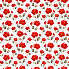 Sticker - Floral background_110106666