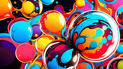 Poster - Abstract colorful background 