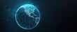 © Stock Avenue - Concept of earth's digital transformation through internet business and blockchain on a panoramic background