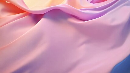 Canvas Print - background with flowing lines and smooth gradients, creating a calming effect