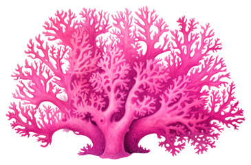 Sticker - PNG Coral nature water sea.