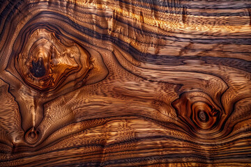 Dark walnut wood with fine grains, texture background