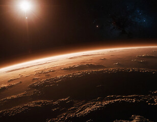 Wall Mural - deep space and the universe