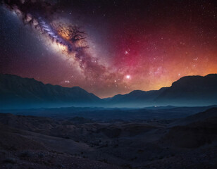 Wall Mural - Deep Space and the universe