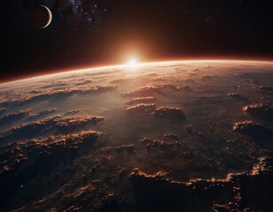 Wall Mural - deep space and the universe