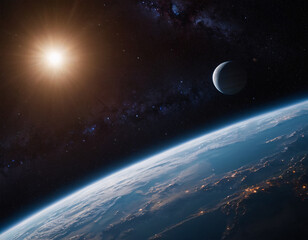 Wall Mural - deep space and the universe