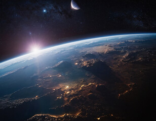 Wall Mural - deep space and the universe