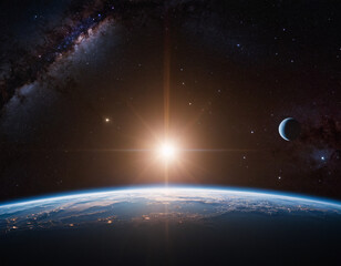 Wall Mural - deep space and the universe