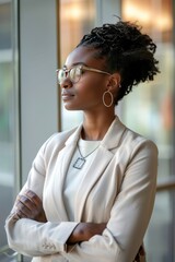 Poster - Businesswoman in a leadership development program.