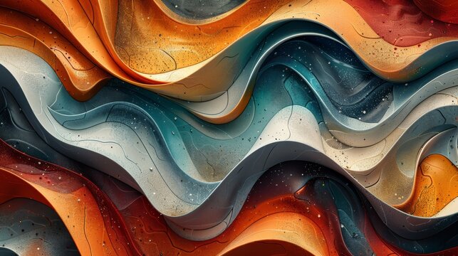 abstract textures featuring bold contrasting colors and organic shapes
