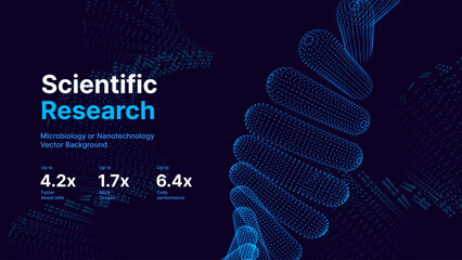 Leinwandbilder - Abstract DNA Molecule Colorful Neon Lights Helix Spiral Wave Background. Medical Science Concept, Genetic Biotechnology, Chemistry Biology, DNA Gene. Science Education Event BG. Vector Illustration.